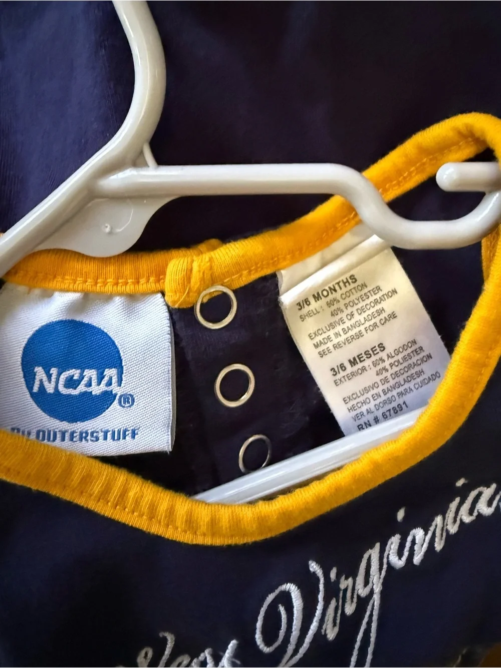 Girl’s West Virginia University Bundle (Dress & Skirt)